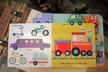 Load image into Gallery viewer, Baby Touch: Vehicles Tab Book