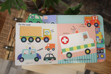 Load image into Gallery viewer, Baby Touch: Vehicles Tab Book