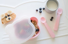 Load image into Gallery viewer, Feedie Fork & Spoon Set | Blue Dusk