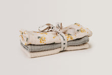 Load image into Gallery viewer, Muslin Burp Cloth 3 pcs | Mimosa
