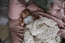 Load image into Gallery viewer, Muslin Filled Blanket | Mimosa