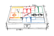 Load image into Gallery viewer, Wooden Story - Rainbow Blocks in Tray 30pc