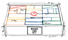 Load image into Gallery viewer, Wooden Story - Extra Large Rainbow Blocks in Tray 63pc