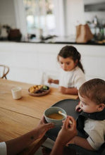 Load image into Gallery viewer, Mushie Silicone Feeding Spoons | Dried Thyme/Natural