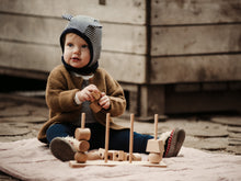 Load image into Gallery viewer, Wooden Story - Extra Large Natural Stacking Toy