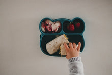 Load image into Gallery viewer, Bear Stickie Plate | Blue Dusk