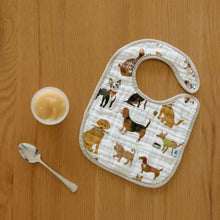 Load image into Gallery viewer, Muslin Classic Bib - Woof (3 pack)
