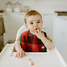 Load image into Gallery viewer, Muslin Classic Bib - Woof (3 pack)