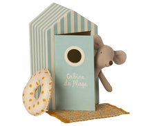 Load image into Gallery viewer, Maileg Beach Mouse Little Brother in Cabin