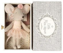 Load image into Gallery viewer, Maileg Little Sister Dance Mouse in Daybed