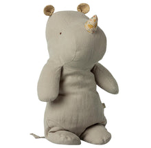 Load image into Gallery viewer, Maileg Rhino Medium Light Grey