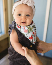 Load image into Gallery viewer, Reversible Muslin Bandana Bib - Primrose Patch