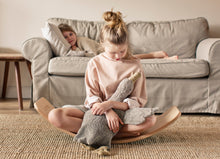 Load image into Gallery viewer, Senger Naturwelt Cuddly Animal Goose Large | Grey (Vegan)