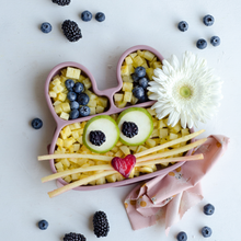 Load image into Gallery viewer, Bunny Stickie Plate | Dusty Rose