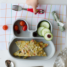 Load image into Gallery viewer, Bunny Stickie Plate | Grey