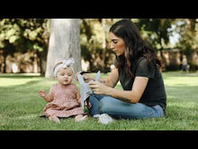Load and play video in Gallery viewer, Reversible Muslin Bandana Bib - Forest Friends