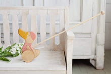 Load image into Gallery viewer, Duck Push Toy | Pink