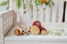 Load image into Gallery viewer, Vintage Tractor with Trailer