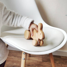 Load image into Gallery viewer, Hopping Bunny Pull Toy