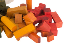 Load image into Gallery viewer, Wooden Story - Rainbow Blocks in Sack 100pc
