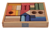 Load image into Gallery viewer, Wooden Story - Rainbow Blocks in Tray 30pc
