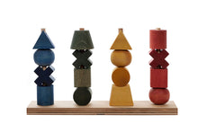 Load image into Gallery viewer, Wooden Story - Extra Large Rainbow Stacking Toy
