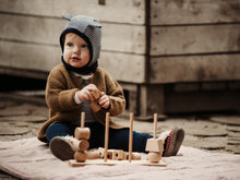 Load image into Gallery viewer, Wooden Story - Extra Large Natural Stacking Toy
