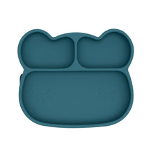 Load image into Gallery viewer, Bear Stickie Plate | Blue Dusk
