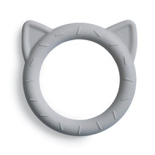 Load image into Gallery viewer, Mushie Cat Teether | Stone
