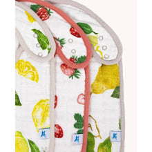 Load image into Gallery viewer, Muslin Classic Bib - Fruit Salad (3 pack)

