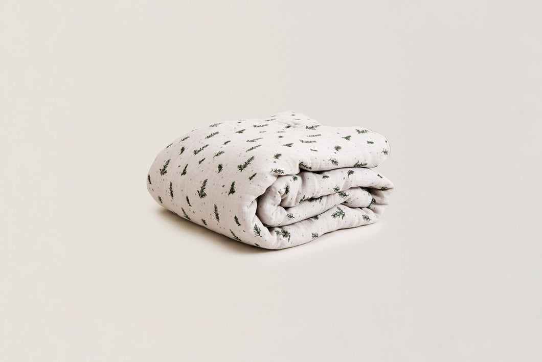 Muslin Filled Blanket | Rosemary
