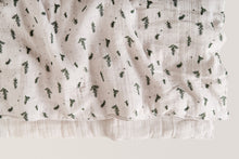 Load image into Gallery viewer, Muslin Filled Blanket | Rosemary

