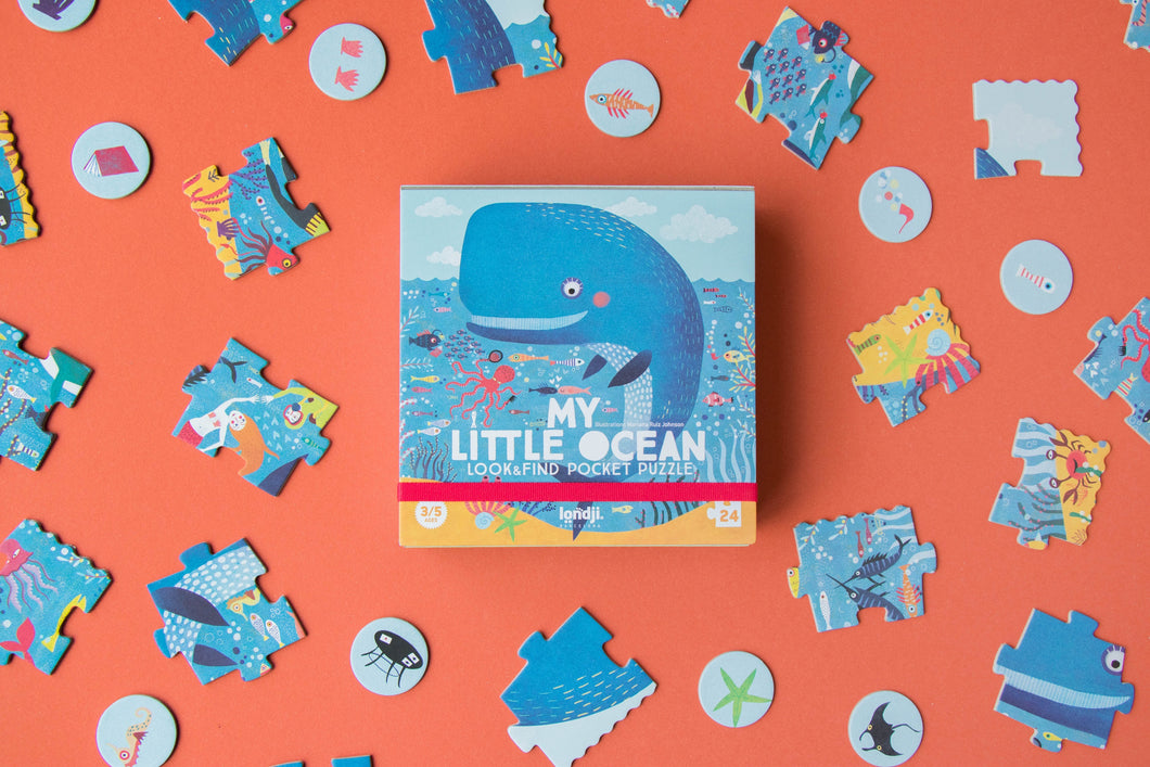 Londji Puzzle & Game - My Little Ocean Pocket