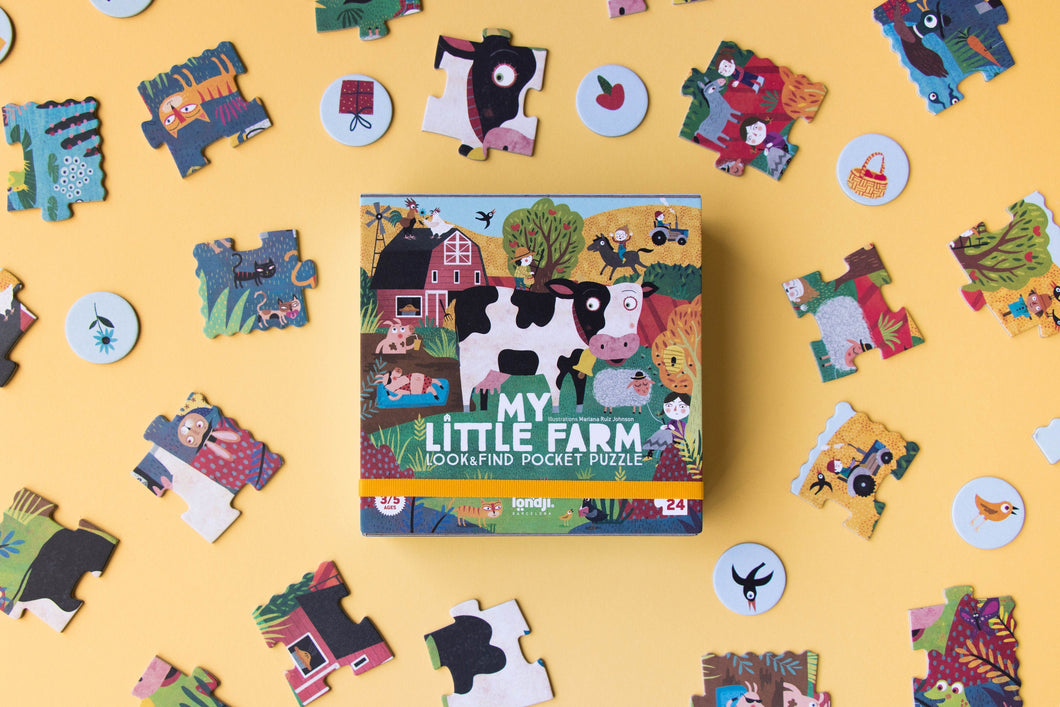 Londji Puzzle & Game - My Little Farm Pocket