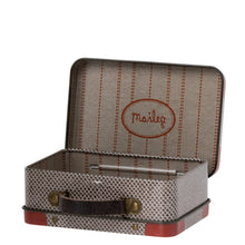 Load image into Gallery viewer, Maileg Metal Travel Suitcase Grey
