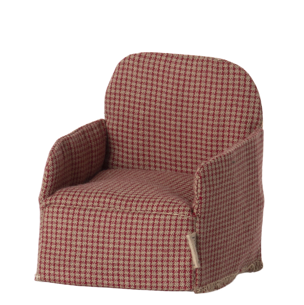 Maileg Mouse Chair Red