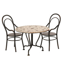 Load image into Gallery viewer, Maileg Vintage Dining Table Set with 2 chairs
