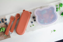 Load image into Gallery viewer, Feedie Fork &amp; Spoon Set | Powder Pink
