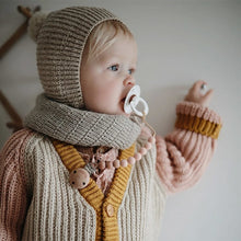 Load image into Gallery viewer, Mushie Pacifier Clip | Cleo - Dried Thyme
