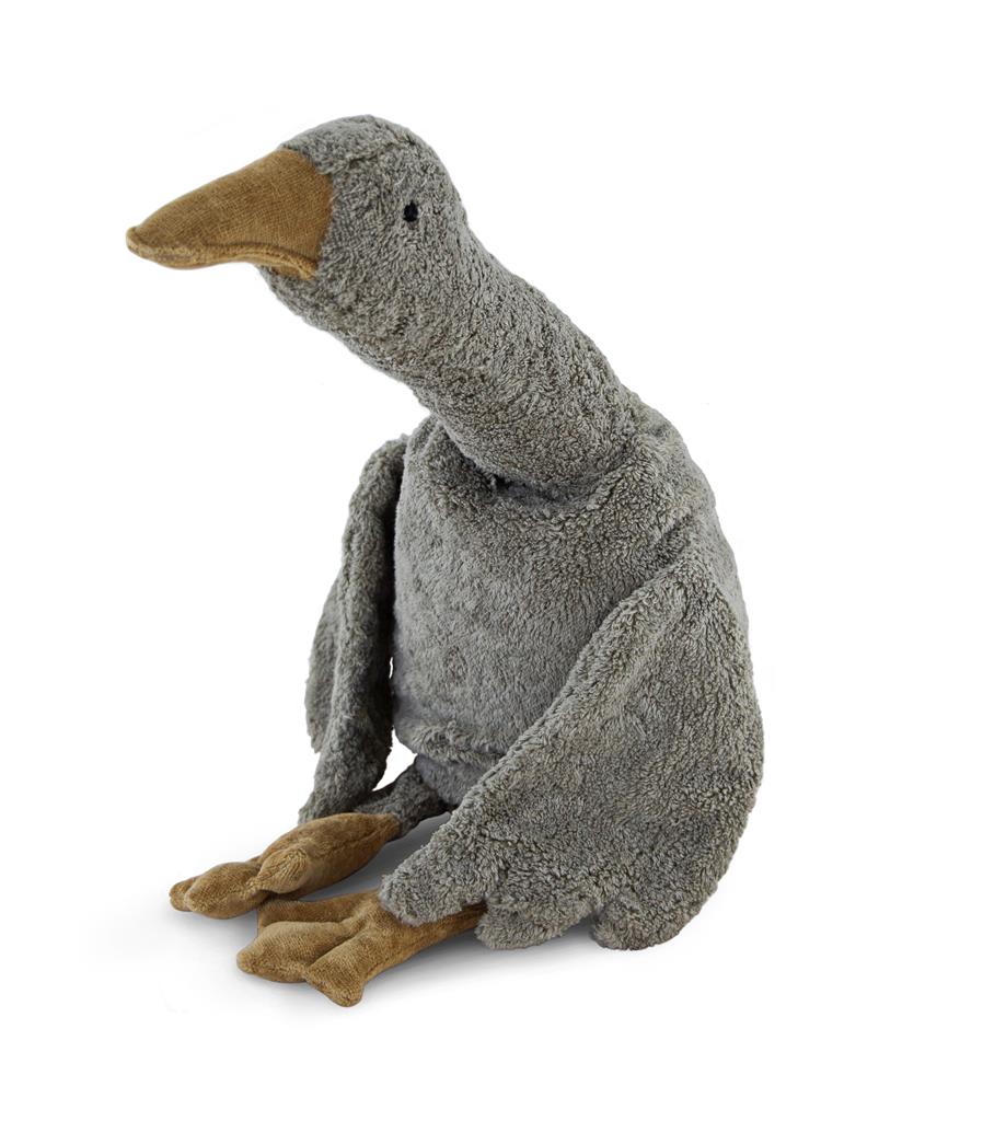 Senger Naturwelt Cuddly Animal Goose Large | Grey (Vegan)