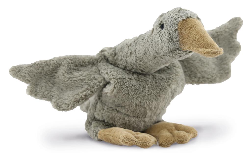 Senger Naturwelt Cuddly Animal Goose Small  | Grey (Vegan)